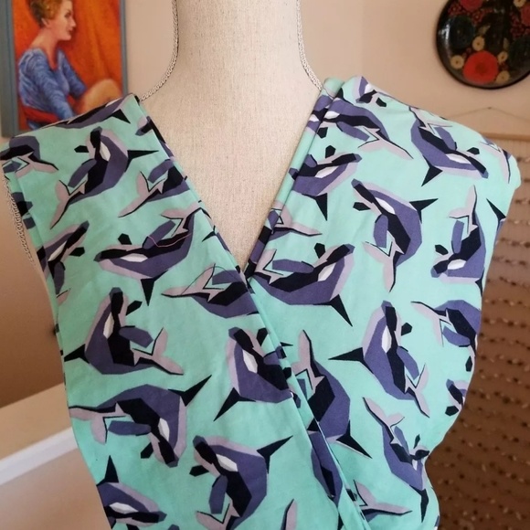 LuLaRoe Pants - LULAROE Dolphins Shark Beach Ocean OS Leggings NWT